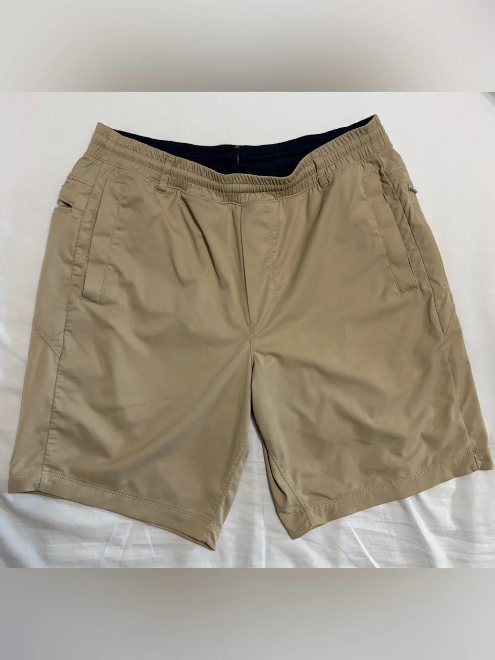 Birddogs Men’s Comfortable Lined Khaki Shorts, Large long - Picture 3 of 13